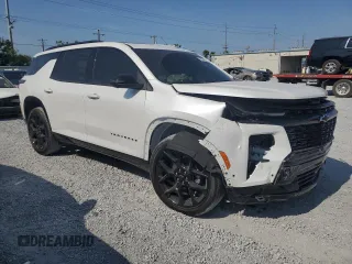 2024 Chevrolet Traverse FWD RS с VIN 1GNERLKS3RJ191357, выставлен на аукционе Copart как лот 55700955 с пробегом 11 245 миль миль и Списание • Salvage title. История ставок и продаж доступна на DreamBid. Изображение 1.