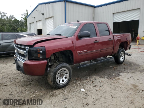 2009 Chevrolet Silverado 1500 LT with VIN 3GCEC23CX9G110626, listed as a Copart auction lot 74358754 with 266,724 mi miles and Salvage Title. Bid and sale history available at carsss.com. Image 1.