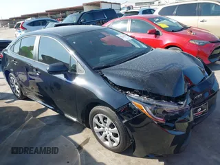 2025 Toyota Corolla LE z VIN 5YFB4MDE0SP279565, wystawiony jako IAAI lot #41866640 z przebiegiem 187 mil mil oraz . Historia ofert i sprzedaży dostępna na DreamBid. Obrazek 1.