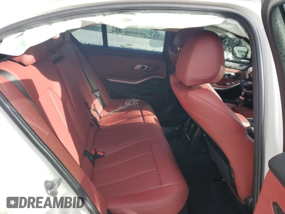 2022 BMW 3 Series 330i xDrive with VIN 3MW5R7J02N8C63913, listed as a Copart auction lot 85760924 with 0 mi miles and Salvage Title. Bid and sale history available at carsss.com. Image 10.