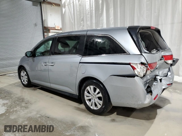 2017 Honda Odyssey EX-L with VIN 5FNRL5H65HB014638, listed as a Copart auction lot 48861475 with 97,788 mi miles and Salvage Title. Bid and sale history available at DreamBid. Image 2.