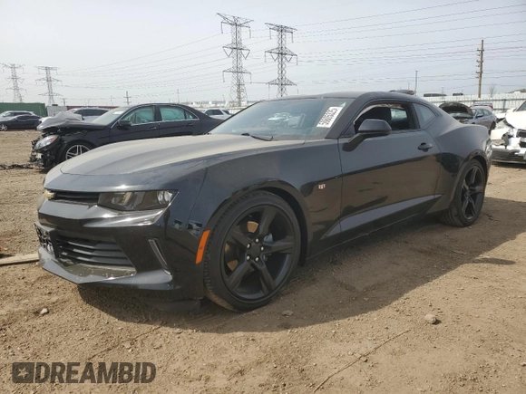 2017 Chevrolet Camaro 1LT with VIN 1G1FB1RX5H0146604, listed as a Copart auction lot 50805325 with 16,169 mi miles and Salvage Title. Bid and sale history available at DreamBid. Image 1.