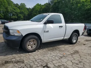 2015 Ram 1500 Express z VIN 3C6JR6AG7FG569786, wystawiony jako Copart lot #56366865 z przebiegiem Nie podano mil oraz Czysty tytuł • Clean title. Historia ofert i sprzedaży dostępna na DreamBid. Obrazek 1.