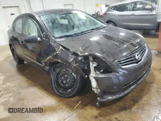 2010 Nissan Sentra S with VIN 3N1AB6AP6AL686842, listed as a Copart auction lot 55884875 with 166,624 mi miles and Salvage title. Bid and sale history available at DreamBid. Image 4.