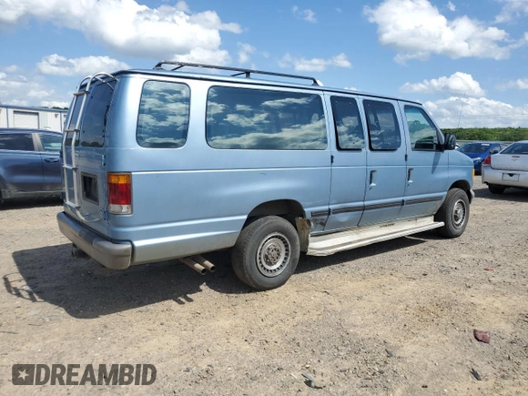1994 Ford Econoline Wagon Super Custom z VIN 1FBJS31H3RHB19765, wystawiony jako Copart lot #55384275 z przebiegiem 196 656 mil mil oraz Tytuł czysty. Historia ofert i sprzedaży dostępna na DreamBid. Obrazek 3.