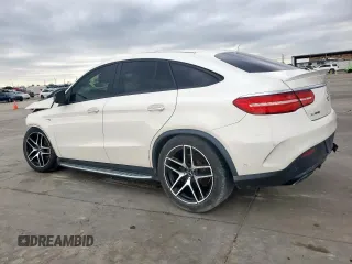 2018 Mercedes-Benz GLE 43 AMG with VIN 4JGED6EB5JA103350, listed as a Copart auction lot 54871125 with 145,149 mi miles and Salvage title. Bid and sale history available at DreamBid. Image 2.