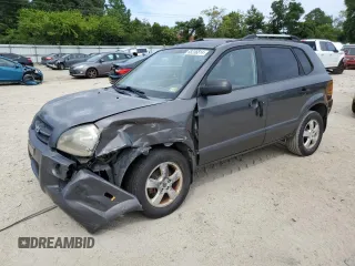 2007 Hyundai Tucson GLS with VIN KM8JM12B27U515691, listed as a Copart auction lot 68236814 with 120,898 mi miles and Salvage Title. Bid and sale history available at carsss.com. Image 1.