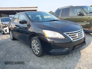 2014 Nissan Sentra SV with VIN 1N4AB7AP3EN853110, listed as a IAAI auction lot 42400484 with Not provided miles and . Bid and sale history available at DreamBid. Image 1.