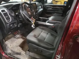 2021 Ram 1500 Big Horn with VIN 1C6SRFFTXMN804714, listed as a Copart auction lot 59614725 with 76,219 mi miles and Clean title. Bid and sale history available at DreamBid. Image 7.