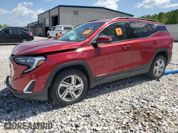 2019 GMC Terrain SLE z VIN 3GKALTEX3KL130383, wystawiony jako Copart lot #57425985 z przebiegiem Nie podano mil oraz Tytuł czysty. Historia ofert i sprzedaży dostępna na DreamBid. Obrazek 1.
