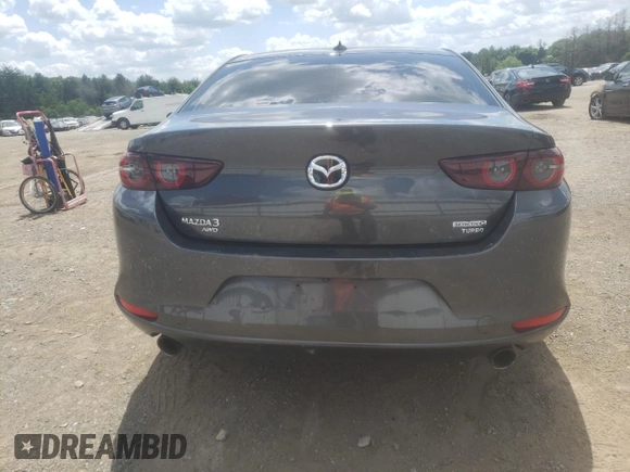 2021 Mazda 3 2.5 Turbo with VIN JM1BPBAY1M1316110, listed as a Copart auction lot 56730204 with 44,168 mi miles and Salvage Title. Bid and sale history available at DreamBid. Image 6.