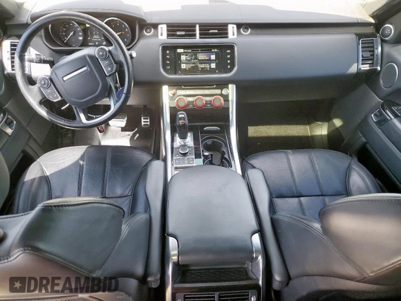 2016 Land Rover Range Rover Sport HSE with VIN SALWR2VF6GA559834, listed as a Copart auction lot 48493675 with 133,847 mi miles and Clean title. Bid and sale history available at DreamBid. Image 8.