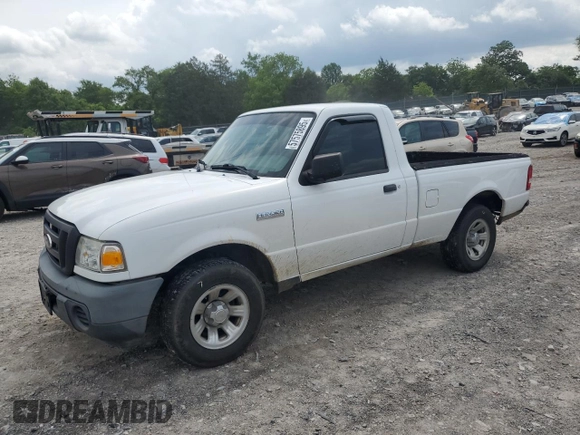 2010 Ford Ranger XL with VIN 1FTKR1AD3APA34741, listed as a Copart auction lot 57575895 with 92,451 mi miles and Salvage title. Bid and sale history available at DreamBid. Image 1.