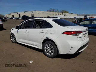 2021 Toyota Corolla LE with VIN JTDEPMAE3MJ149294, listed as a Copart auction lot 53946545 with 54,138 mi miles and Salvage Title. Bid and sale history available at carsss.com. Image 2.