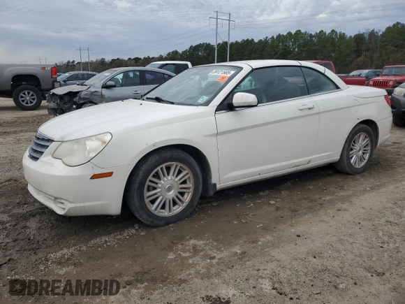 2008 Chrysler Sebring Touring with VIN 1C3LC55R08N180544, listed as a Copart auction lot 89121565 with 94,997 mi miles and Clean Title. Bid and sale history available at DreamBid. Image 1.