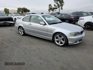 2004 BMW 3 Series 325Ci z VIN WBABV13464JT20306, wystawiony jako Copart lot #79037574 z przebiegiem 136 852 mil mil oraz Czysty tytuł • Clean title. Historia ofert i sprzedaży dostępna na DreamBid. Obrazek 4.