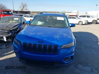 2020 Jeep Cherokee Latitude Plus with VIN 1C4PJLLB8LD560954, listed as a IAAI auction lot 41100001 with 139,542 mi miles. Bid and sale history available at carsss.com. Image 12.