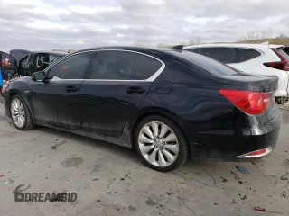 2016 Acura RLX Hybrid Advance with VIN JH4KC2F90GC000329, listed as a Copart auction lot 44647055 with 80,742 mi miles and Salvage Title. Bid and sale history available at carsss.com. Image 2.