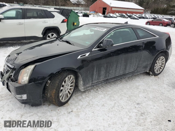 2012 Cadillac CTS Coupe Performance with VIN 1G6DM1E36C0110413, listed as a Copart auction lot 44948465 with 151,261 mi miles and Clean Title. Bid and sale history available at carsss.com. Image 1.
