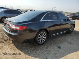 2017 Lincoln Continental Livery with VIN 1LN6L9HK0H5624127, listed as a Copart auction lot 75727474 with 316,583 mi miles and Salvage Title. Bid and sale history available at carsss.com. Image 3.
