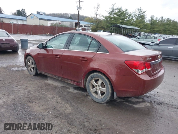 2012 Chevrolet Cruze 1LT with VIN 1G1PF5SC9C7211204, listed as a IAAI auction lot 41989578 with 152,654 mi miles and . Bid and sale history available at DreamBid. Image 3.