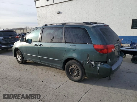 2005 Toyota Sienna CE with VIN 5TDZA23CX5S335521, listed as a Copart auction lot 83909644 with 294,523 mi miles and Clean Title. Bid and sale history available at carsss.com. Image 2.