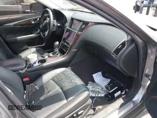 2019 Infiniti Q50 3.0t LUXE with VIN JN1EV7AP5KM519569, listed as a IAAI auction lot 42078137 with 134,486 mi miles. Bid and sale history available at carsss.com. Image 5.