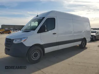 2022 Mercedes-Benz Sprinter Cargo with VIN W1Y40CHY0NT105586, listed as a Copart auction lot 88875675 with 12,066 mi miles and Salvage Title. Bid and sale history available at carsss.com. Image 1.