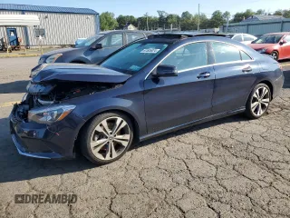 2019 Mercedes-Benz CLA with VIN WDDSJ4GB9KN723104, listed as a Copart auction lot 67505824 with 59,307 mi miles and Salvage Title. Bid and sale history available at carsss.com. Image 1.