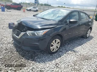 2020 Nissan Versa S with VIN 3N1CN8DV3LL804189, listed as a Copart auction lot 59757675 with 97,735 mi miles and Salvage title. Bid and sale history available at DreamBid. Image 1.