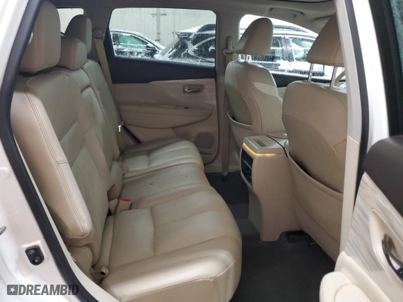 2018 Nissan Murano Platinum with VIN 5N1AZ2MH7JN122425, listed as a Copart auction lot 47676195 with 131,002 mi miles and Salvage Title. Bid and sale history available at carsss.com. Image 12.