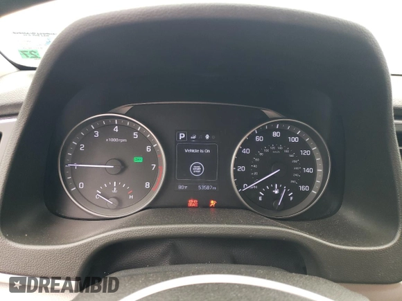 2017 Hyundai Elantra SE with VIN 5NPD84LF4HH115698, listed as a Copart auction lot 51872295 with 53,587 mi miles and Salvage Title. Bid and sale history available at DreamBid. Image 9.