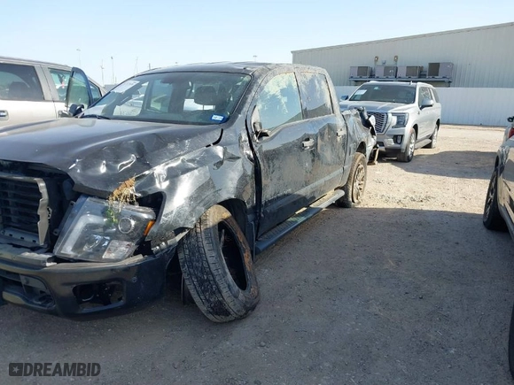 2019 Nissan Titan SV with VIN 1N6AA1E5XKN527266, listed as a IAAI auction lot 41737959 with 1 mi miles. Bid and sale history available at carsss.com. Image 2.