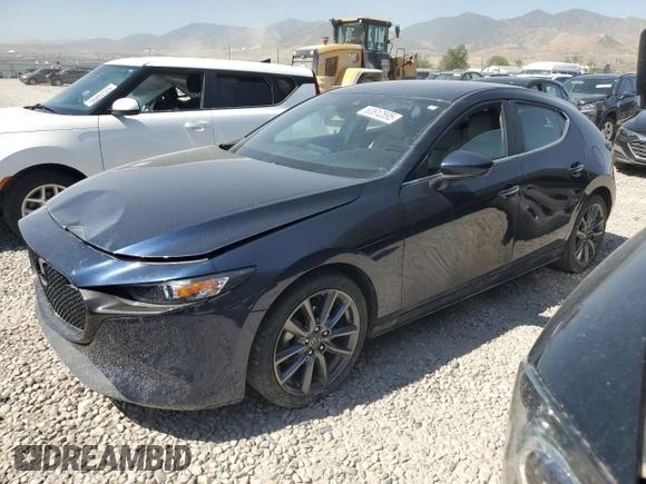 2019 Mazda 3 with VIN JM1BPAJMXK1119554, listed as a Copart auction lot 63612595 with 78,812 mi miles and Salvage title. Bid and sale history available at DreamBid. Image 1.