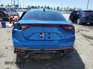 2019 Kia Stinger with VIN KNAE15LA9K6067794, listed as a Copart auction lot 53731455 with 37,817 mi miles and Non Repairable. Bid and sale history available at DreamBid. Image 6.