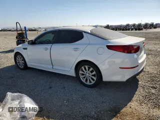 2015 Kia Optima EX with VIN 5XXGN4A7XFG420200, listed as a Copart auction lot 63709125 with 92,759 mi miles and Salvage title. Bid and sale history available at DreamBid. Image 2.