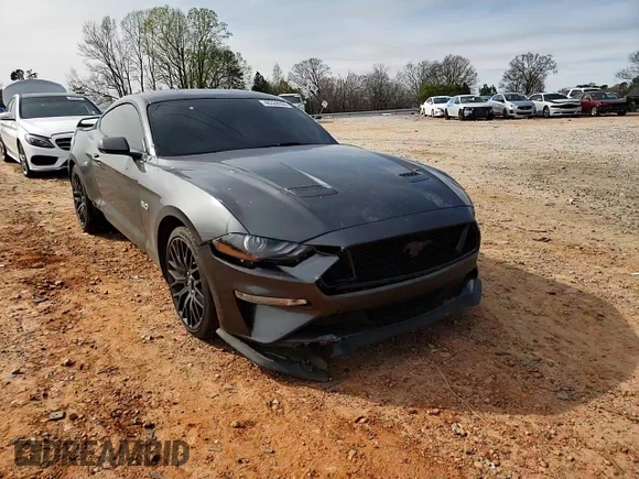 2019 Ford Mustang GT with VIN 1FA6P8CF0K5124320, listed as a Copart auction lot 48339554 with 102,387 mi miles and Salvage title. Bid and sale history available at DreamBid. Image 12.