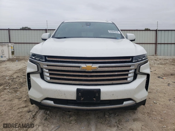 2021 Chevrolet Suburban High Country with VIN 1GNSKGKL6MR149816, listed as a Copart auction lot 83564234 with 104,623 mi miles and Salvage Title. Bid and sale history available at carsss.com. Image 5.