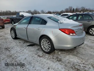 2011 Buick Regal CXL Turbo TO1 with VIN W04GV5EV5B1060414, listed as a Copart auction lot 42299985 with 93,033 mi miles and Salvage Title. Bid and sale history available at carsss.com. Image 2.