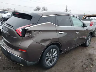 2015 Nissan Murano S with VIN 5N1AZ2MH6FN281959, listed as a IAAI auction lot 41413597 with 205,621 mi miles. Bid and sale history available at carsss.com. Image 4.