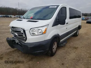 2019 Ford Transit Passenger XL with VIN 1FBZX2YM5KKA47333, listed as a Copart auction lot 44350205 with 84,588 mi miles and Salvage Title. Bid and sale history available at carsss.com. Image 1.