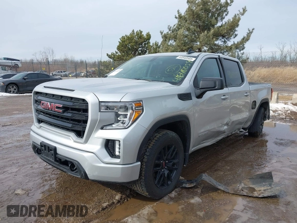 2021 GMC Sierra 1500 with VIN 3GTP9GEK7MG347611, listed as a IAAI auction lot 41640059 with 30,033 mi miles and . Bid and sale history available at DreamBid. Image 6.