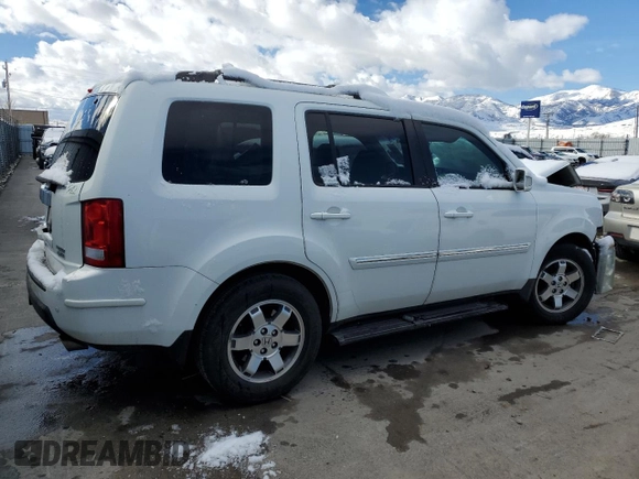 2010 Honda Pilot Touring with VIN 5FNYF4H95AB032375, listed as a Copart auction lot 49162525 with 172,788 mi miles and Salvage Title. Bid and sale history available at carsss.com. Image 3.