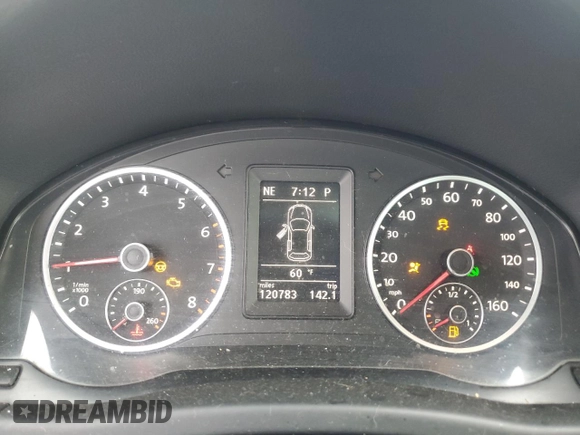 2010 Volkswagen Tiguan S with VIN WVGAV7AX4AW003844, listed as a Copart auction lot 57877965 with 120,783 mi miles and Clean title. Bid and sale history available at DreamBid. Image 9.