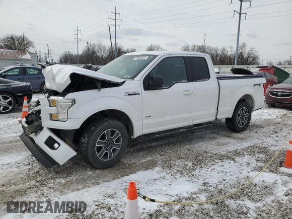 2016 Ford F-150 XLT with VIN 1FTFX1EG2GKF77712, listed as a Copart auction lot 45689545 with 211,303 mi miles and Salvage title. Bid and sale history available at DreamBid. Image 1.