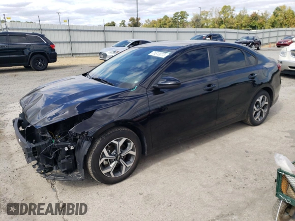 2021 Kia Forte FE with VIN 3KPF24AD6ME279559, listed as a Copart auction lot 71613073 with 41,241 mi miles and Salvage Title. Bid and sale history available at carsss.com. Image 1.