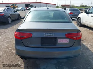 2016 Audi A4 Premium with VIN WAUAFAFL4GA004435, listed as a IAAI auction lot 41891165 with 154,817 mi miles. Bid and sale history available at carsss.com. Image 16.