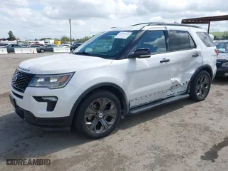 2018 Ford Explorer Sport with VIN 1FM5K8GT6JGB32411, listed as a IAAI auction lot 41927703 with 52,289 mi miles. Bid and sale history available at carsss.com. Image 17.