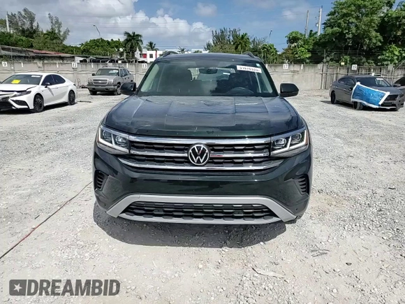 2021 Volkswagen Atlas SE with VIN 1V2JR2CA4MC594332, listed as a Copart auction lot 51476535 with 35,738 mi miles and Non repairable. Bid and sale history available at DreamBid. Image 14.