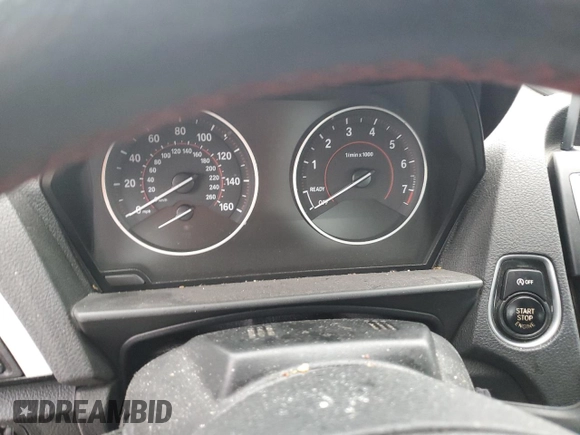 2015 BMW 2 Series 228i with VIN WBA1K5C51FV242629, listed as a Copart auction lot 74613734 with Not provided miles and Salvage title. Bid and sale history available at DreamBid. Image 9.